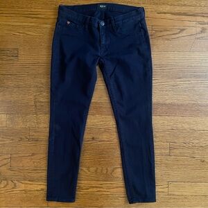 Hudson Dark Wash Blue Skinny Jeans